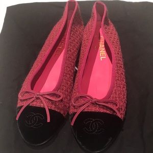 Brand new Chanel ballet flats